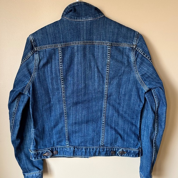 Land’s End Classic Jean Jacket women’s size6-8 - Picture 2 of 7